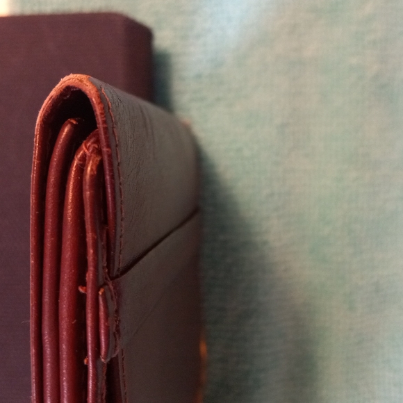 Cartier Vintage Credit Card Soft Leather Wallet 4 slots - Picture 3 of 12